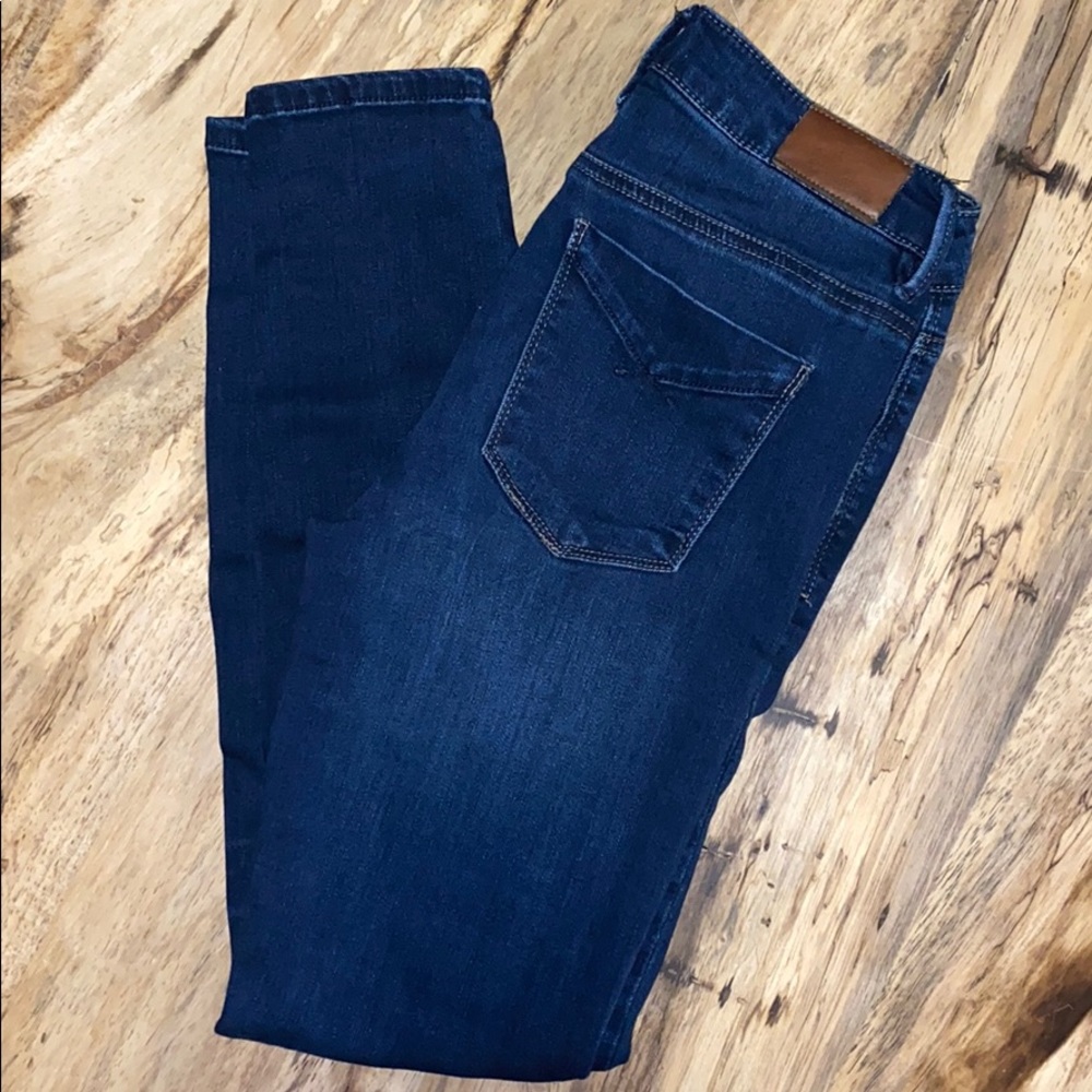 Barely worn unpublished dark blue skinny jeans